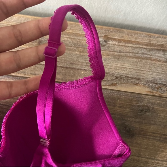 Victoria’s Secret Pink Padded Perfect Coverage Bra Size 32D NWT - Picture 7 of 8